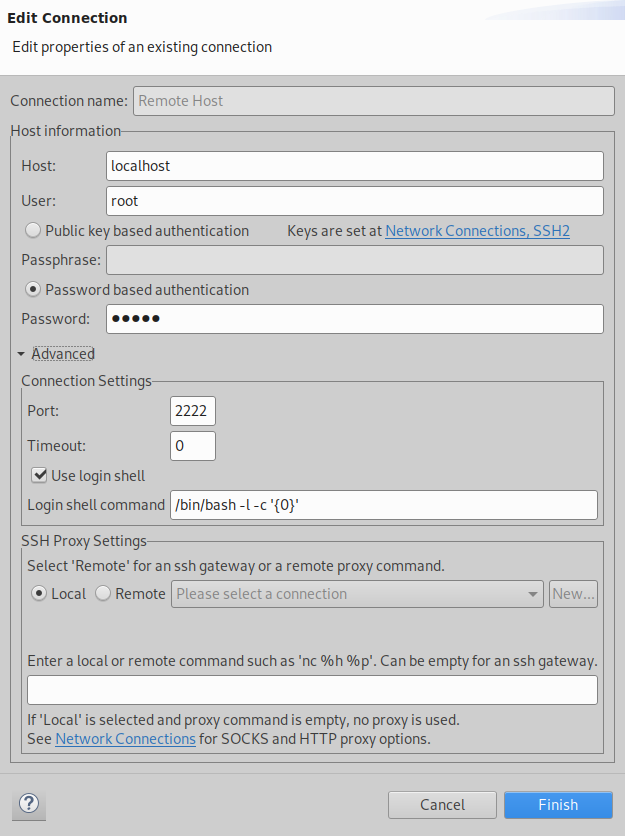 Debug Configuration - Debugger - Main